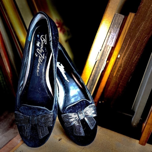 Beverly Feldman Shoes Beverly Feldman Velvet Slip On Ballet